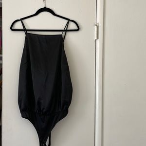 Abercrombie and Fitch extra-large, black, backless bodysuit